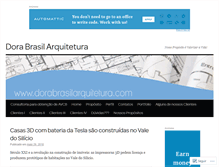 Tablet Screenshot of dorabrasilarquitetura.com